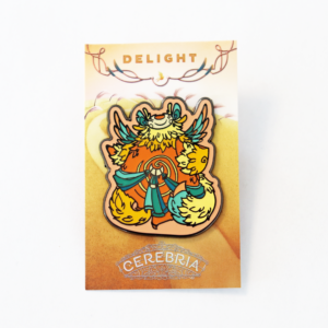 Cerebria - Delight Enamel Pin Badge