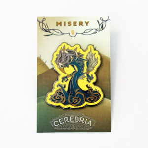 Cerebria - Misery Enamel Pin Badge